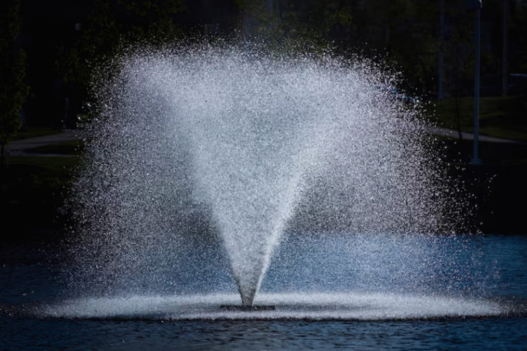 How Floating Pond Fountains Improve Water Quality and Ecosystem Health