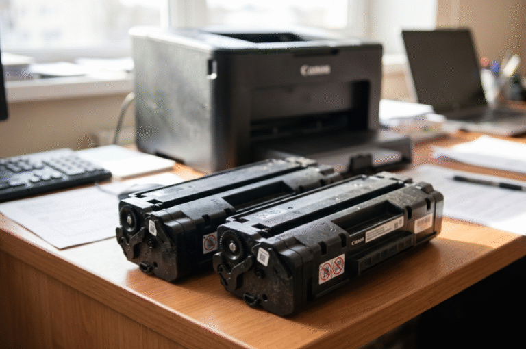 Comparison of Original vs Compatible Canon Toner